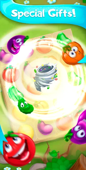Funny Farm match 3 game screenshot 2