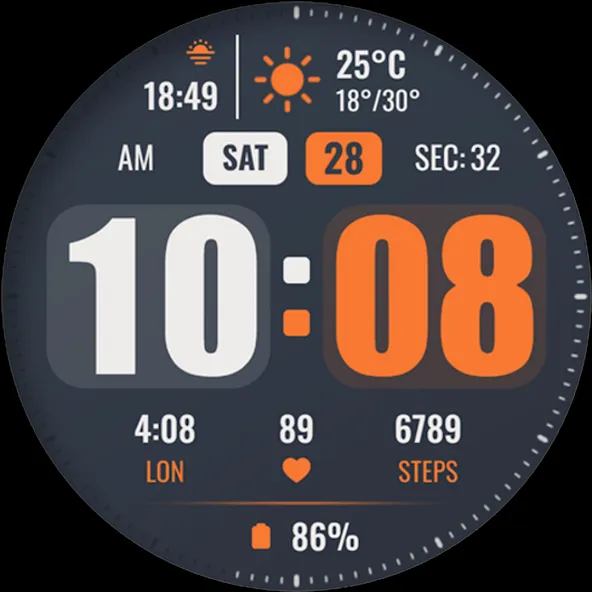 Watch face 10h08.com #145 screenshot 29