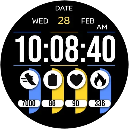 Pill Dial - Watch face screenshot 11