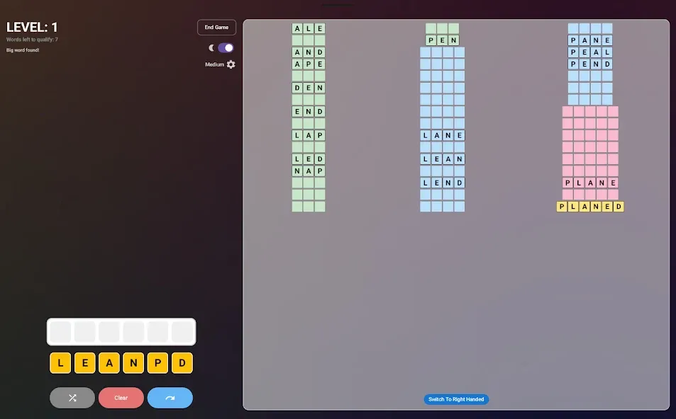 Andygrams Anagram Word Puzzles screenshot 11