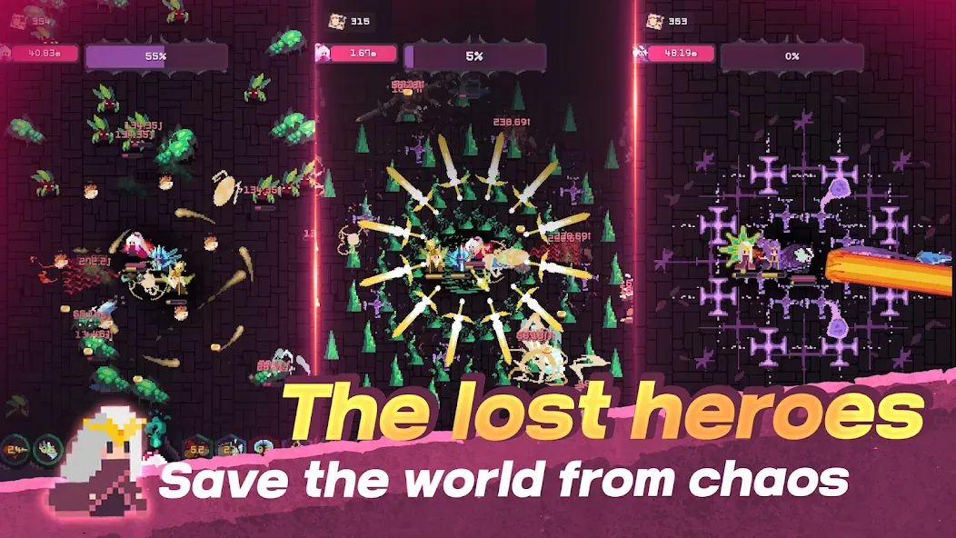 Delusion: Tactical Idle RPG screenshot 2
