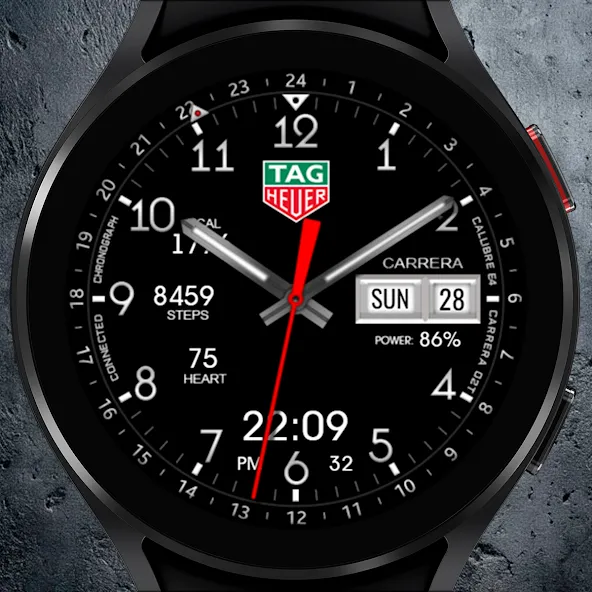 TAG CARRERA Hybrid Watch Face screenshot 1