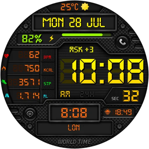 DIGI LONT CTS39 Watch face screenshot 19