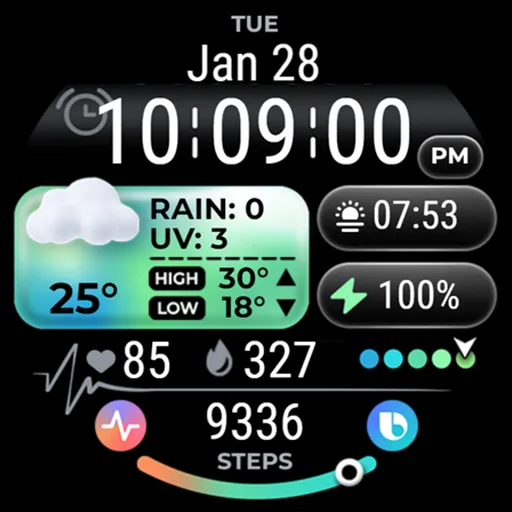 Weather Watch Face - OMG 101 screenshot 31