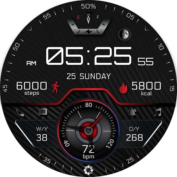 A405 Wear OS Watch Face screenshot 25