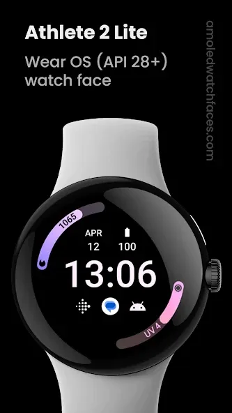 Athlete 2 Lite: Watch face screenshot 1