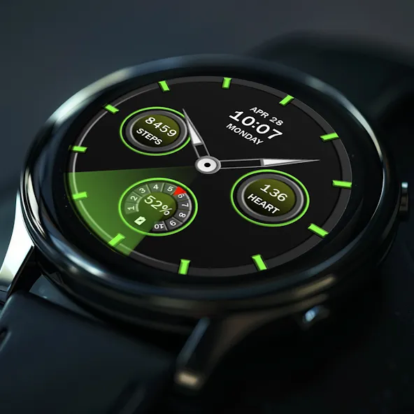 Key WF78 Classic Watch Face screenshot 24