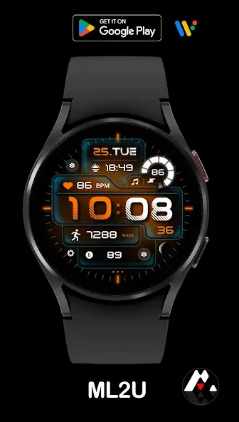 ML2U 216 Watch Face screenshot 24