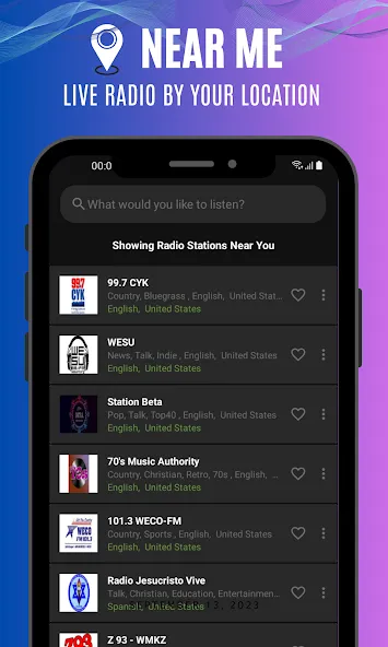 FM Radio : AM, FM, Radio Tuner screenshot 7
