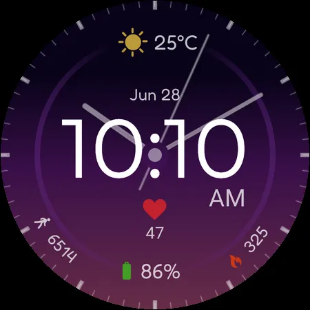 Aurora Horizon Watch Face screenshot 11