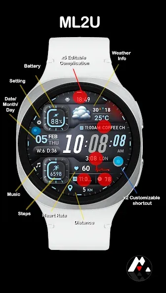 ML2U 378 Digital Tactical HUD screenshot 2