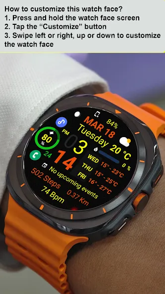 Informative Weather Day NTV578 screenshot 6