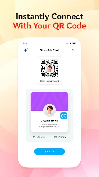 CamCard-AI Scanner, Transcribe screenshot 3