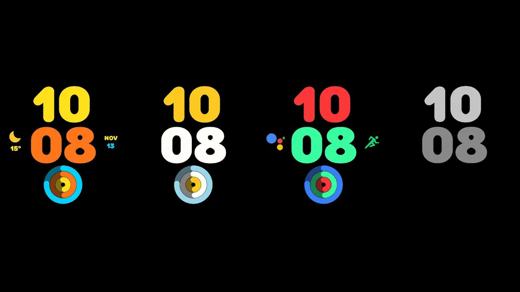 Nighty Digital 17 - watch face screenshot 16