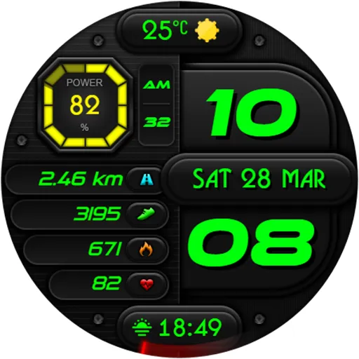DIGI SCANDUL CTS84 Watch face screenshot 21