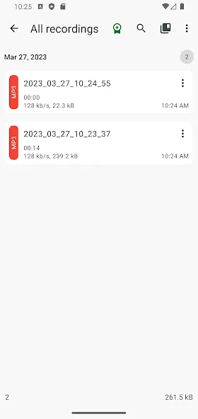 음성 녹음기 - ASR screenshot 3