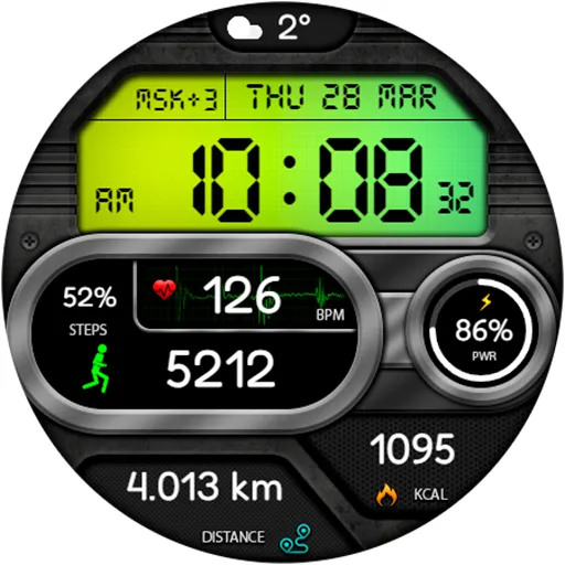 DIGI SARTUM URX54 Watch face screenshot 20