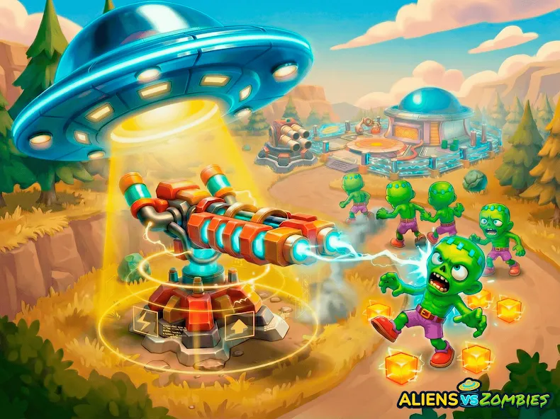 Aliens vs Zombies: Invasion screenshot 23