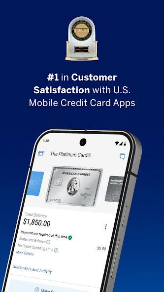 Amex screenshot 1
