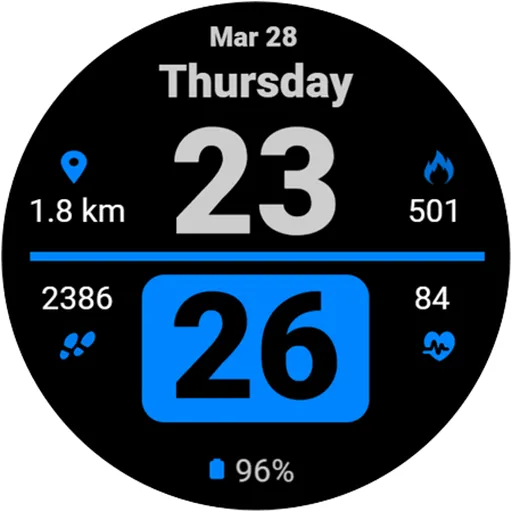 Digital Nox321 Watch Face screenshot 13