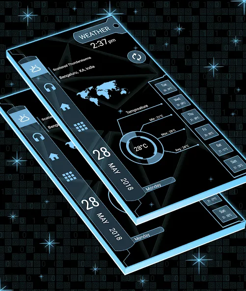 Strip Hi-tech Launcher 2025 screenshot 10