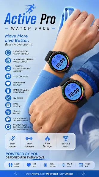 Active Pro Watch face screenshot 3