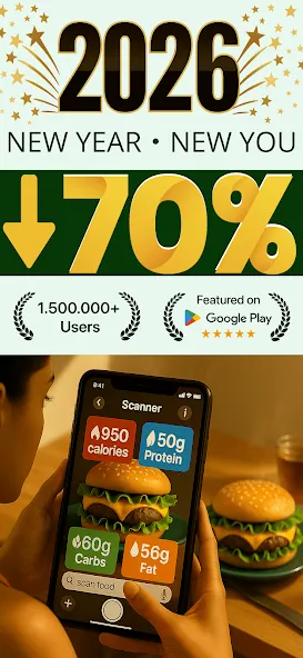 Calorie Counter・Planner・DietAI screenshot 1