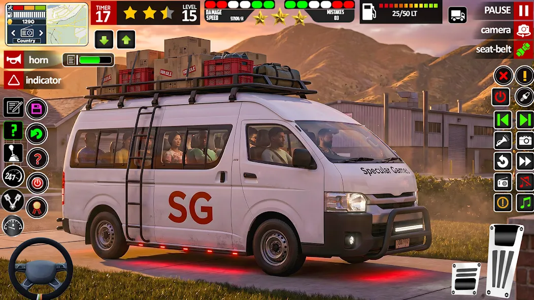 Van Racing Simulator 3D Games screenshot 4