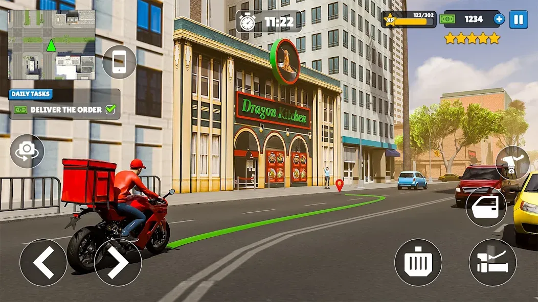 Food Delivery Life Simulator screenshot 5