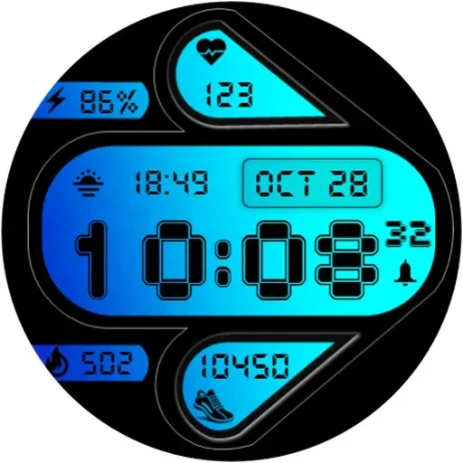 Arrow face minimalist digital screenshot 19