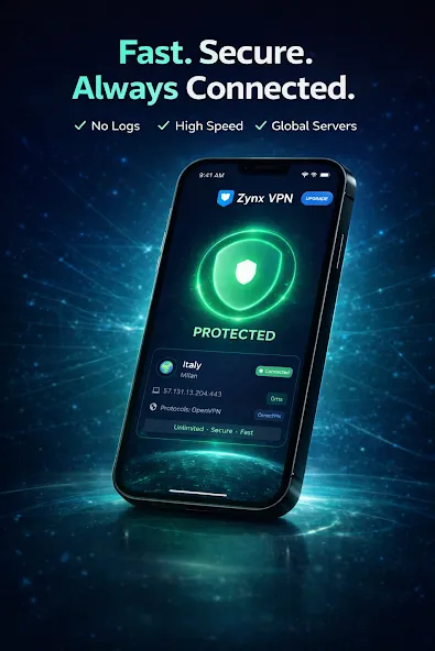 Zynx VPN: Fast & Secure VPN screenshot 3