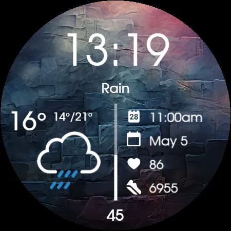 Digital Watchface D2 screenshot 28