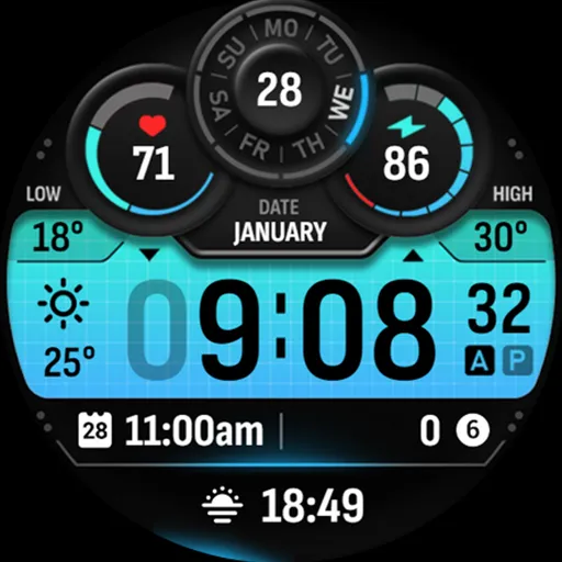 OMG 433 - Active Digital Watch screenshot 30