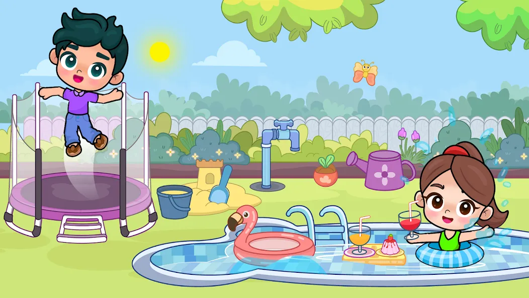 Kids Town: Dress up, Fun Learn screenshot 1