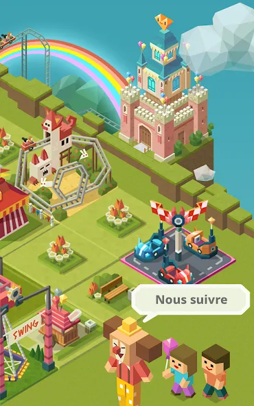 Merge Tycoon: 2048 Theme Park screenshot 9