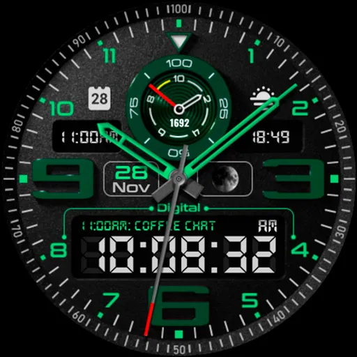 PT28 Hybrid Watch Face screenshot 29