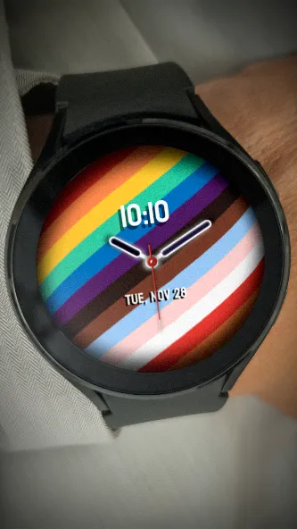 Pride Rainbow Love Watch Face screenshot 4