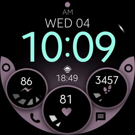 Sapphire Digital Watch Face screenshot 10