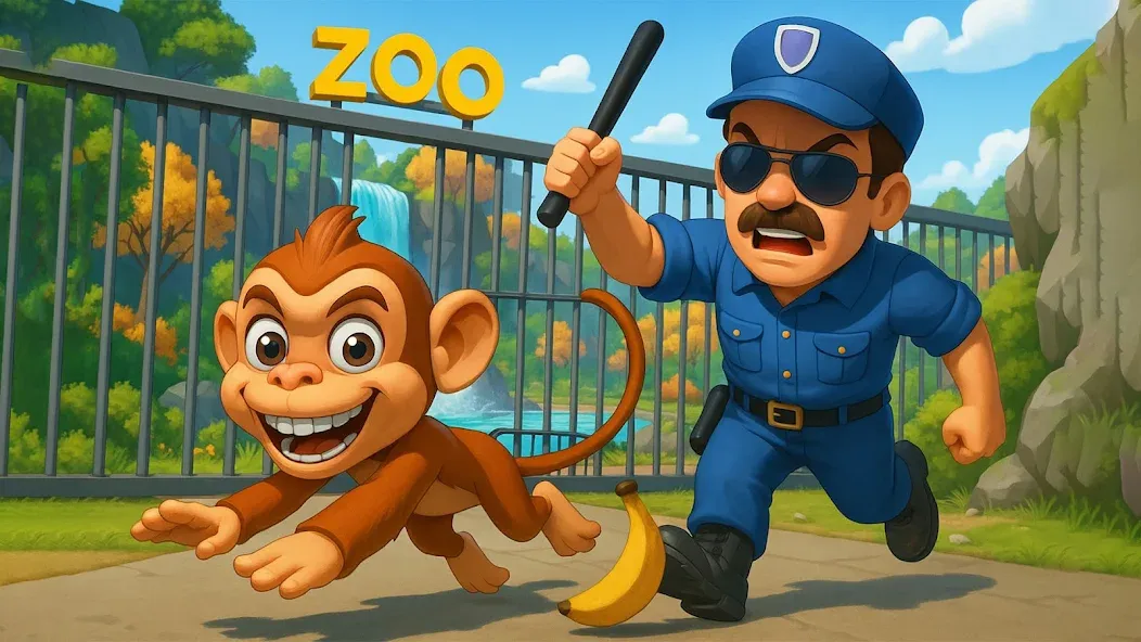 I Am Zoo Monkey Life Simulator screenshot 10