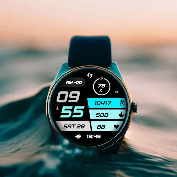 Modern Digital Cool Watch EC34 screenshot 6