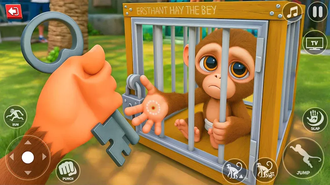 I Am Zoo Monkey Life Simulator screenshot 1