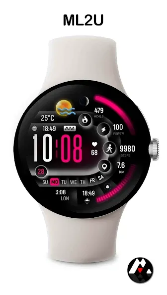 ML2U 281 Watch Face screenshot 4