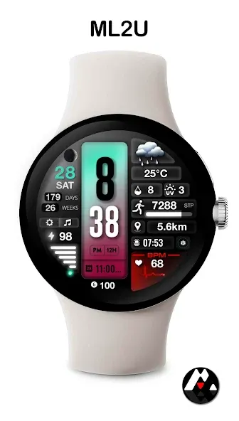ML2U 268 Watch Face screenshot 8