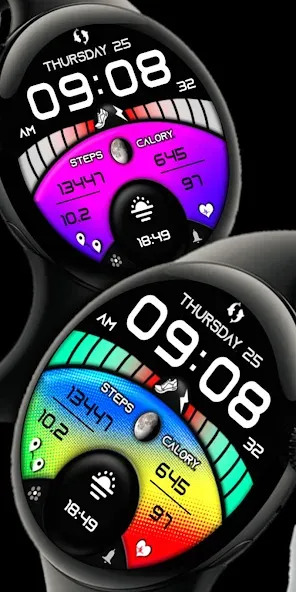 Colorful Bright Modern Face 82 screenshot 1