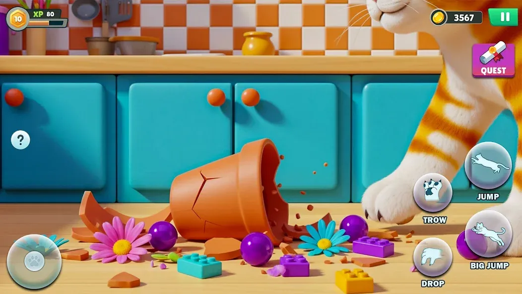Granny vs Cat: Prank Simulator screenshot 5