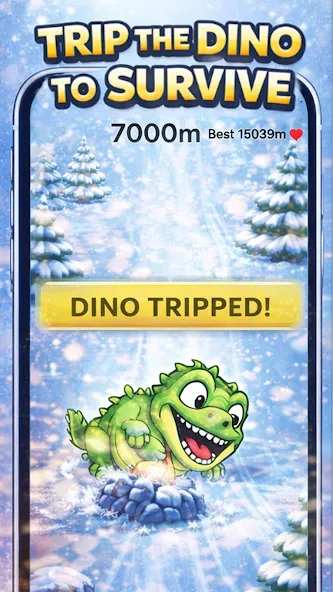 DinoSki screenshot 2
