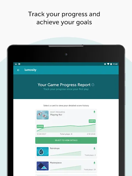 Lumosity: Brain Training Games screenshot 20