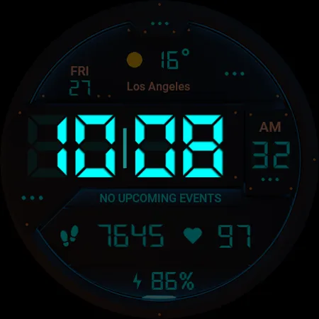 TVV Digital Watch Face screenshot 14