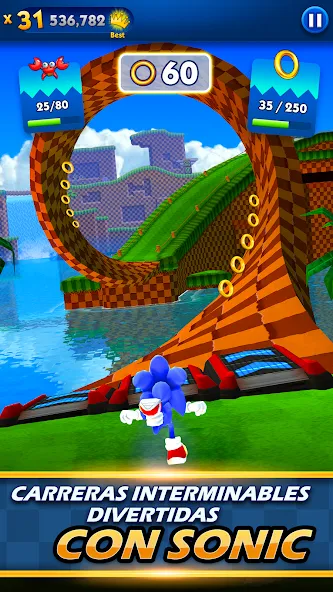 Sonic Dash Run screenshot 2