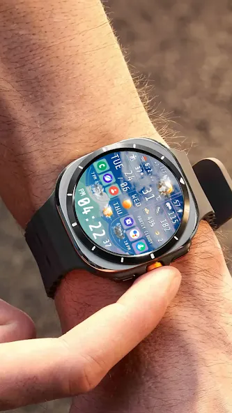 N-SPORT754 Weather Dial Watch screenshot 1